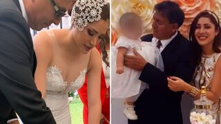 Lesly Castillo se casó con empresario minero Albert Mota en Arequipa│VIDEO