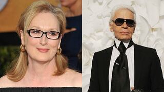 Los Óscar y un vestido: Meryl Streep exige disculpas de Lagerfeld