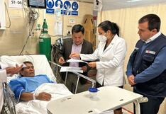 Ministro César Vásquez afirma que un herido sufrió un peligroso golpe en la cabeza tras explosión en VMT