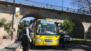 Multan a 100 conductores de transporte público por poner en riesgo salud de pasajeros en Arequipa