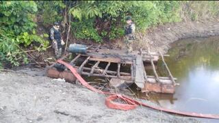 Madre de Dios: Policía destruye bienes usados en la minería ilegal por más de S/1.3 millones 