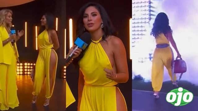 Tefi Valenzuela lució arriesgado atuendo al ser presentada en Telemundo │VIDEO