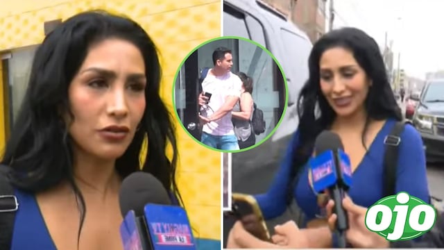 Leysi Suárez se queda en shock cuando le muestran ampay de su pareja con otra mujer 