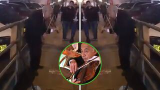 Lujoso restaurante contrata a abuelito que tocaba violín en la calle (VÍDEO)