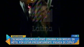 Esto Es Guerra: Johanna San Miguel arma escándalo en fiesta y es echada por policía  [FOTOS] 
