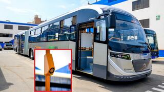 Metropolitano: Pondrán en marcha nuevo bus con cámaras, aire acondicionado y puerto USB