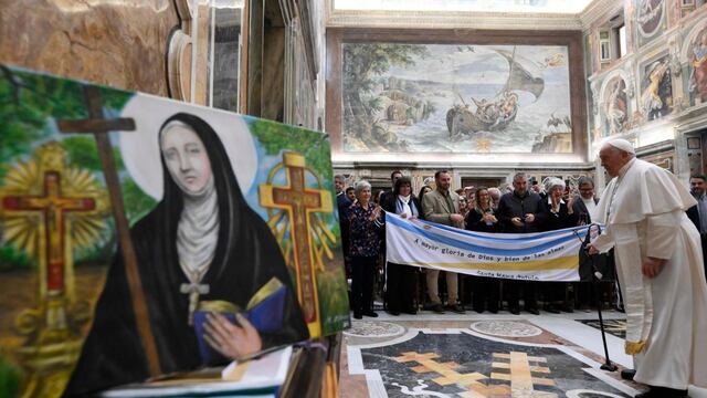 Argentina tiene su primera santa: El papa Francisco canonizará este domingo a Mama Antula