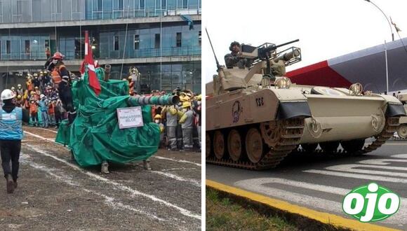 Ojo - Imitación de la 'Gran Parada Militar'