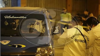 SJL: asesinan a sangre fría a conductor y pasajero en taxi colectivero (VIDEO)
