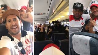 Perú vs. Argentina: hinchas protagonizan conmovedor video al cantar 'Contigo Perú' en avión