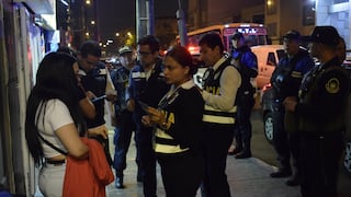 Más de 30 extranjeros durante detenidos durante operativo en Lince | FOTOS y VIDEO