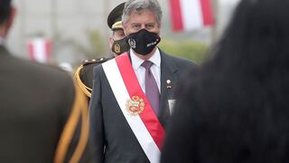 Francisco Sagasti niega haber usado corbata morada: “No estoy haciendo propaganda”