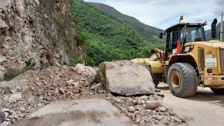 MTC restablece tránsito en 6 vías nacionales de Amazonas y Cajamarca tras terremoto de 7.5