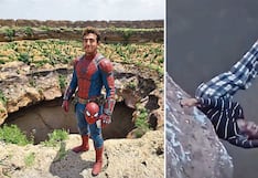 Spiderman de los pobres pierde la vida al caer en profundo cráter de volcán