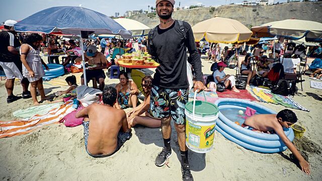 “Mil oficios” la hacen en playas