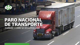 Paro de transportistas del 4 de Julio: por qué se hará y qué vehículos suspenderán sus servicios