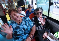 Dictamen para medio pasaje a adultos mayores de 70 años es aprobado por Comisión del Congreso