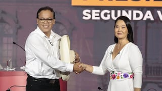 Debate entre Keiko Fujimori y Roberto Sánchez estuvo lleno de puyazos y promesas al aire