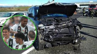 Estrella de la Juventus sufre aparatoso accidente en Italia