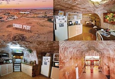 Viven en pueblo bajo tierra para estar más fresquitos porque en la superficie hace mucho calor