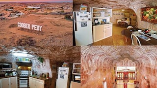 Viven en pueblo bajo tierra para estar más fresquitos porque en la superficie hace mucho calor