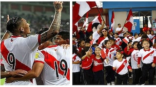 Perú vs. Argentina: colegio alienta a alumnos asistir con camiseta de la selección (FOTOS)