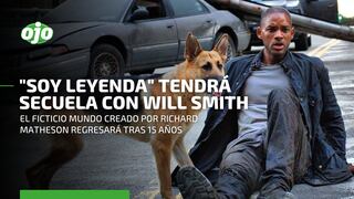 “Soy Leyenda 2″: anuncian secuela de película post-apocalíptica protagonizada por Will Smith