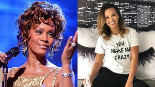 Angie Arizaga se inspira en el look de Whitney Houston