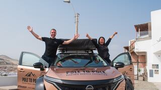 Pole to Pole: Esposos británicos viajan del Ártico hasta la Antártica en un auto eléctrico
