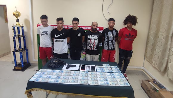 Los venezolanos detenidos por el secuestro de dos barberos en San Juan de Lurigancho.