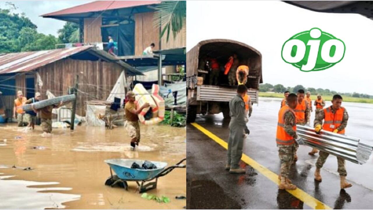 Fuertes lluvias en Madre de Dios y Ucayali.