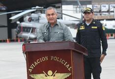 Vicente Romero, ministro del Interior, señala que la PNP “está lista para enfrentar cualquier conflicto social”