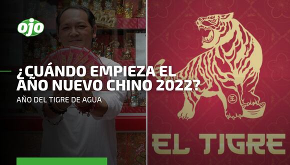 Año del Tigre de agua: conoce que le depara el 2022, según el horóscopo chino