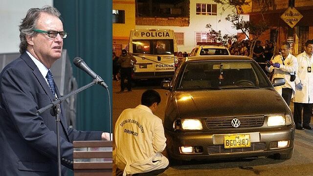 Carlos Basombrío se pronunció sobre policía que mató a tres delincuentes