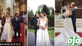 Jimena Espinoza, exazafata de ‘El último pasajero’, se casó en una romántica boda religiosa | VIDEO