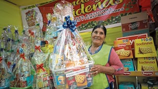 Canastas navideñas salen desde 25 soles, pero también las hay de lujo