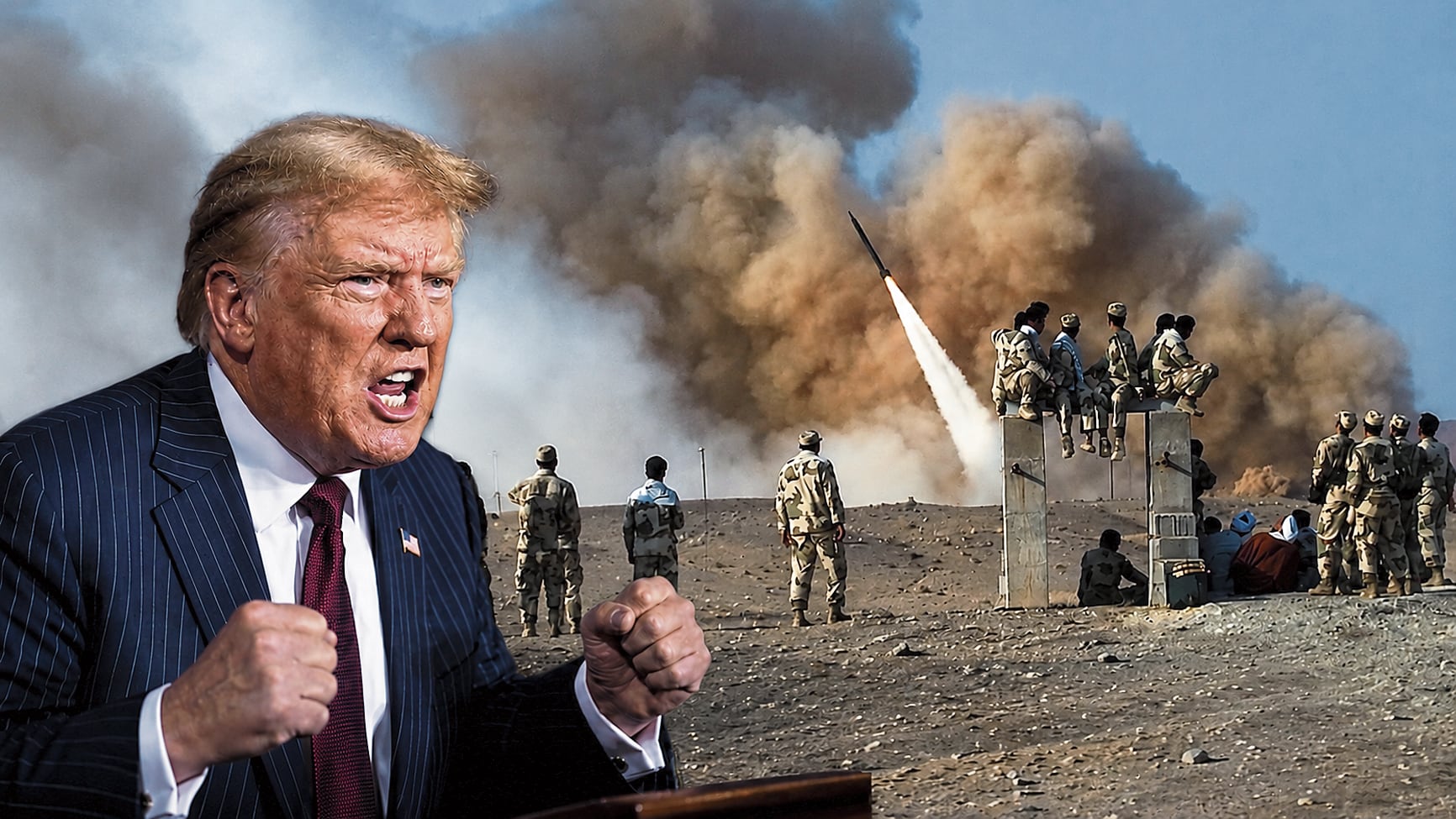 Estados Unidos y Arabia Saudita atacan en conjunto a bases proiraníes en Jordania.