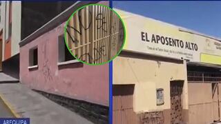 Hinchas de Alianza Lima atacan iglesia evangélica 'El Aposento Alto' en Arequipa (VIDEO)
