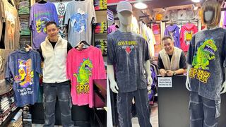 Dr. Mono es una de las marcas de polos oversize más populares de Gamarra