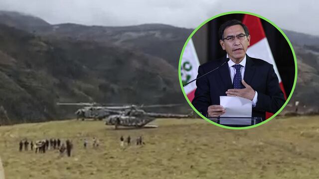 Presidente Martín Vizcarra tuvo que aterrizar en Huancayo por precaución