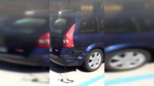  YouTube: Tremendo calor en Italia derrite un carro [VIDEO]