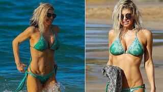 Omg! Fergie causa furor en sexy bikini a sus 41 años