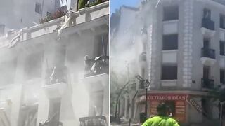 Dos desaparecidos y 17 heridos tras explosión en exclusiva zona de Madrid  | VIDEO 