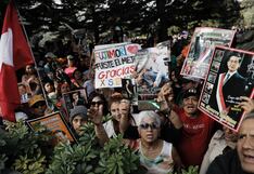 Fujimoristas gritan “¡Kenji, presidente!” en entierro del exmandatario Alberto Fujimori