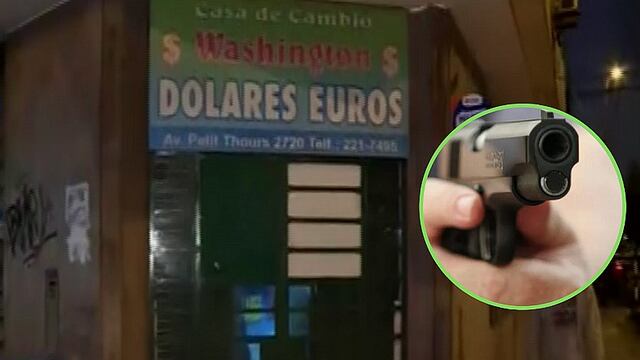 Delincuentes roban S/ 9 mil a cliente dentro de casa de cambio en Lince | VIDEO