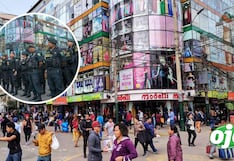 400 efectivos se desplegaron en Gamarra para reforzar la seguridad durante las fiestas de fin de año