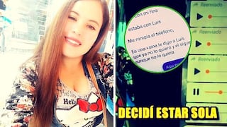 Revelan los chats de Marisol Estela Alva contando la pesadilla que vivía con su presunto asesino (FOTOS y VIDEO)