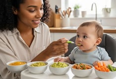 Comer para vivir: Texturas que enseñan al bebé a comer en su primer año