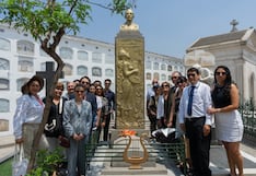 Romería en homenaje a Felipe Pinglo Alva por el centenario de “El Plebeyo”