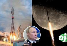 Fracasó la primera misión lunar de Rusia en 47 años, la sonda espacial chocó contra la Luna